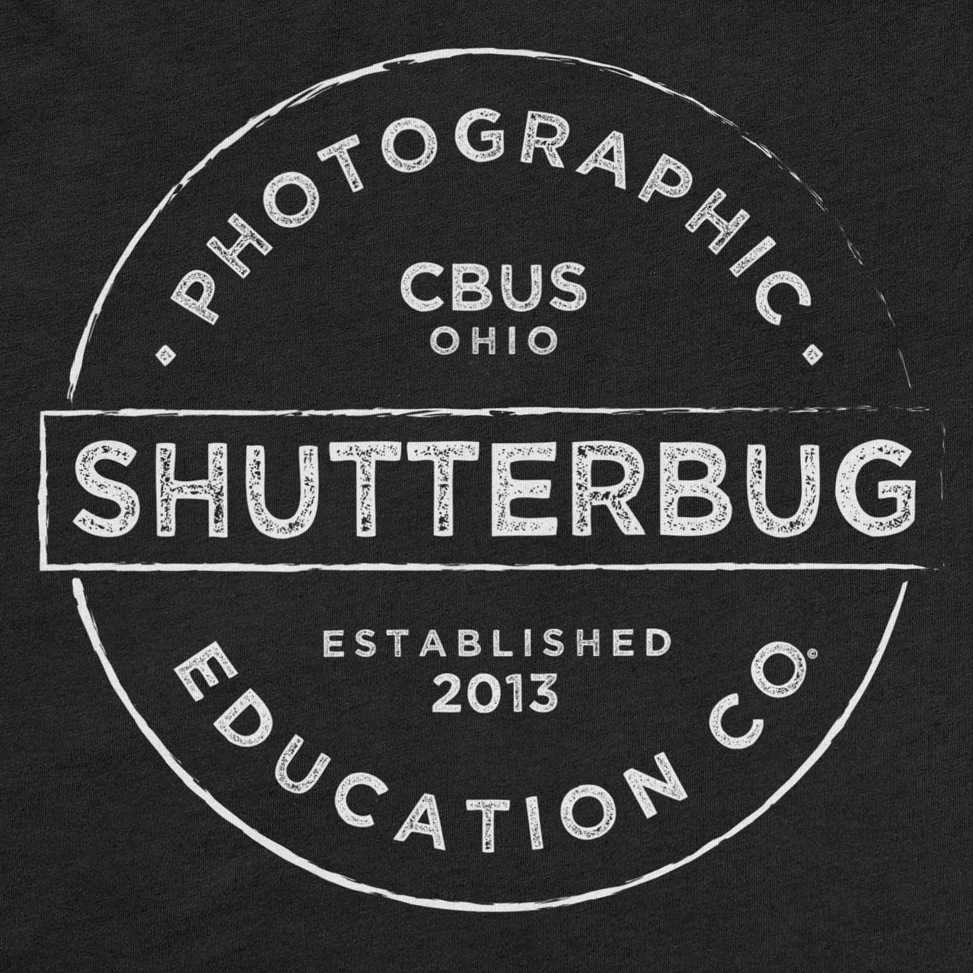 Shutterbug Training Retro Logo Design Detail