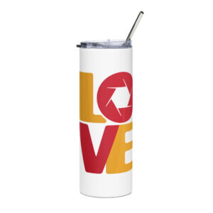 LOVE PHOTOGRAPHY TUMBLER