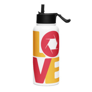 LOVE PHOTOGRAPHY H2O BOTTLE