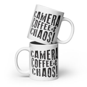 CAMERA COFFEE CHAOS! MUG